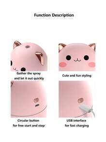 1入組貓貓設計加濕器 - 白色 - 查看 11