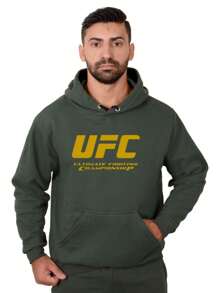 Men Sweatshirts - Màu xanh lá cây đậm - Xem 1