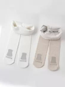 女童加厚保暖紧身裤 - 彩色 - 查看 1