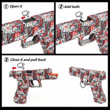 Shooting Game, Manual Outdoor Toy Model Without Charging, Backyard Games Birthday Christmas Birthday Easter New Year Gift - Multicolor - View 3