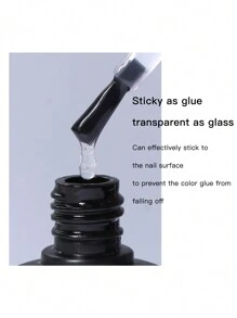 7,5 ml No-Wipe Überlack Nagel Gel, professioneller Schutz und langanhaltender Glanz, verhindert Nagelschichtung, verleiht hohen Glanz, geeignet für individuelle Nagelstudios, Nagelstudios, Zuhause und persönliche Verwendung als Geschenk für Frauen