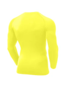 Men Shirts - 黃色 - 查看 2