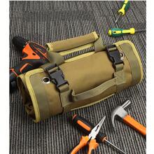 可折叠耐用 900D 牛津包便携式家用汽车维修工具收纳袋电工工具包带 6 个口袋加厚五金工具包户外家具工具小标准包耐磨底座工具整理器和存储车库整理器工作围裙适用于木工和建筑商适用于家庭 DIY 木匠木工建筑水管工杂工礼物送给爸爸父亲祖父爷爷宽口工具收纳袋工具手提袋适用于汽车露营汽车配件 - 卡其色 - 查看 3