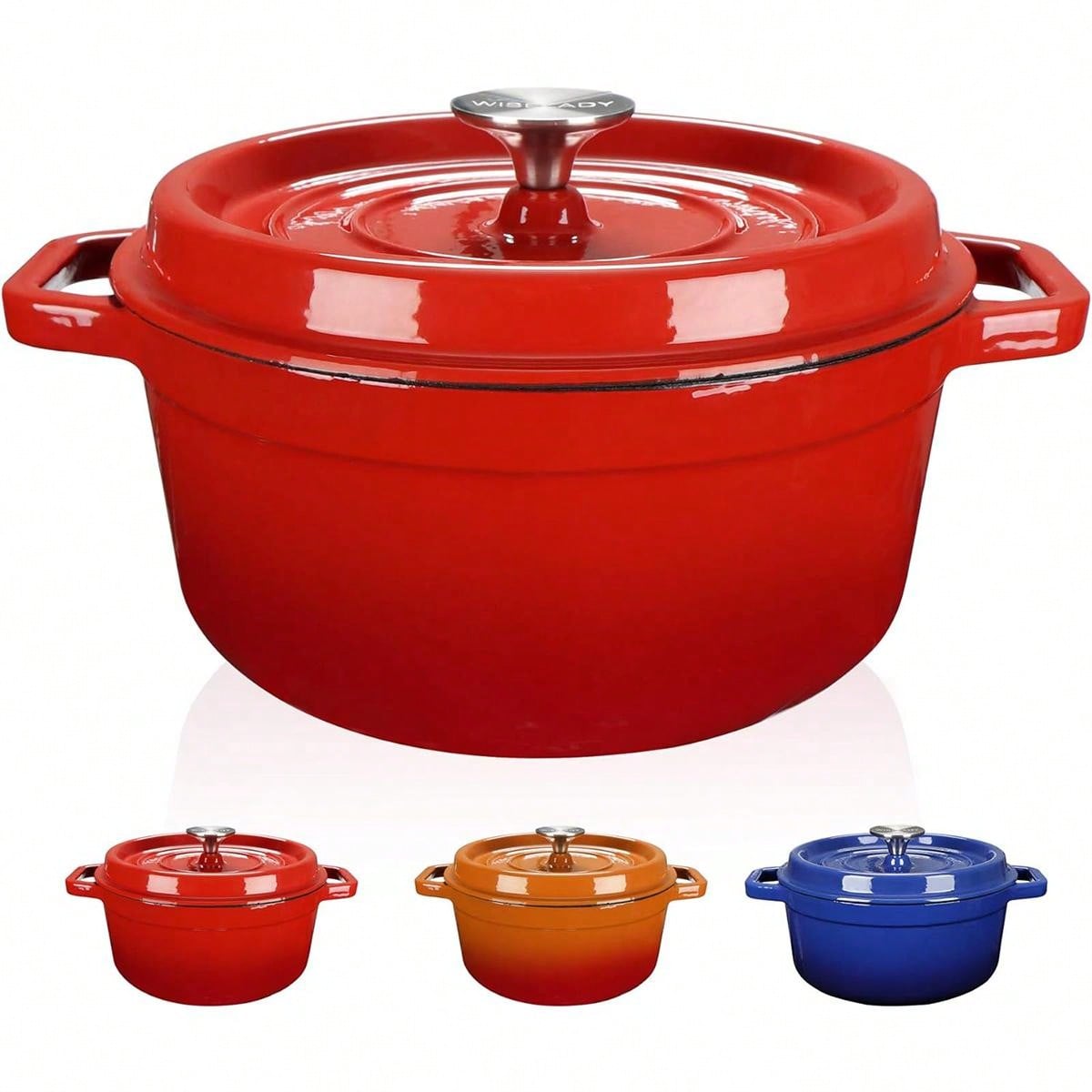 Enameled Cast Iron Dutch Oven Bread Baking Pot with Lid SHEIN USA