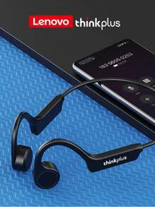 Lenovo 聯想X4骨傳導耳機領運動耳機防水藍牙耳機帶麥克風耳掛真正無綫立體聲高保真立體聲 - 黑色 - 查看 4