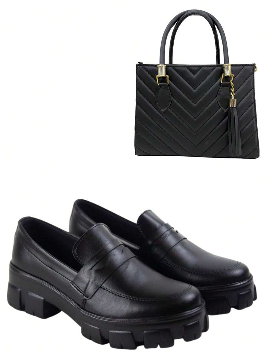 Women Wedges & Flatform - màu đen - Xem 1