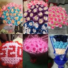 Size: 2.5cm/0.98in, 25 Yards, Roll Pink Satin Ribbon Polyester Fabric, Suitable For Making Bows And Decorating For Festivals Such As Christmas And Weddings,Christmas Valentine Day - Pink - View 3