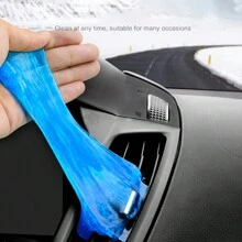 Magic Car Cleaner Sticky Keyboard Cleaning Slime Mud Dusting Soft Universal Gel Gum Glue Cleaning Slime - Blue - View 7