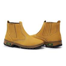 Men Boots - Mustard Yellow - View 3
