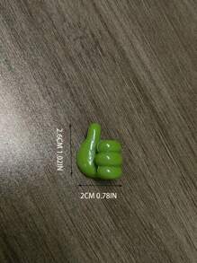 10入組/套 2.6x2cm Pp桌面電纜組織掛勾,多功能拇指形電纜收納器,適用於辦公桌、宿舍和家庭電纜固定和儲存(隨機顏色) - 彩色 - 查看 5