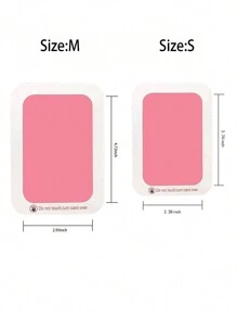 1set/Pc Reusable Baby Footprint And Handprint Inkpad, Newborn Ink Pad For Baby Shower, Growth Memory Recording(Random Color) Baby Shower Family Decorations Gifts Baby Shower Easter Gifts Things For Girls/Boys - Pink - View 6