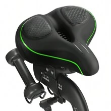 Oversized Bike Seat for Peloton Bike & Bike+, Comfort Seat Cushion Compatible with Peloton, Spin Bike, Road or Exercise Bikes, Bicycle Wide Saddle Replacement for Men & Women, Accessories for Peloton
