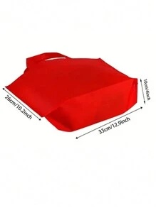 12pcs Reusable Gift Bags - Bulk 12 Colors For Shopping Birthdays Favors DIY Projects & More - Non-Woven Tote Bags (12.9*10.2*4inch 15*12.6*4inch)!12 Colors Small Tote Bags For Woman Man Party Favor Bag Shopping Grocery Bags Hunt Bags - Multicolor - View 4