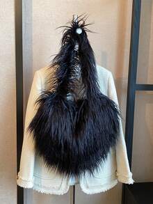 Bolso de imitación - Negro - Ver 6