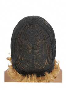 女士短款金色假发 精灵短发假发 613 金色短发假发 分层精灵短发假发 女士短发发型 金色精灵短发假发 合成 613 色精灵短发假发