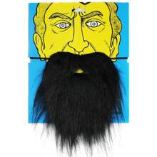 Bigote Negro Divertido - Negro - Ver 2