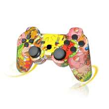 Control inalámbrico recargable compatible con Ps3 más cable de carga POKE - Amarillo - Ver 1