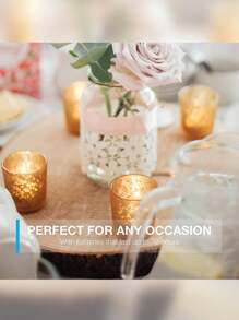 6/12/24pcs LED Christmas Decorative Tea Light Candles, Smokeless Electronic Wax Candles With Built-In Battery - White - View 7