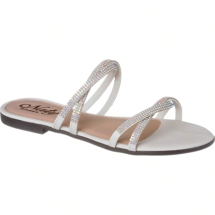 Women Flat Sandals - 白色 - 查看 1