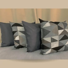 Cushion Cover - 深灰色 - 查看 2