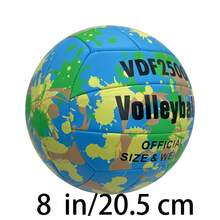 5號軟式排球，復活節、感恩節、萬聖節禮物，室內/戶外/泳池/海灘運動及娛樂理想選擇! - 藍色 - 查看 5