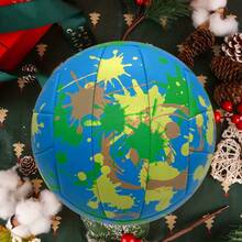 5號軟式排球，復活節、感恩節、萬聖節禮物，室內/戶外/泳池/海灘運動及娛樂理想選擇! - 藍色 - 查看 4