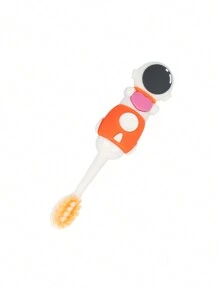 Cepillo De Dientes Para Niños Con Diseño De Astronauta De Dibujos Animados Estilo Aleatorio - Multicolor - Ver 7