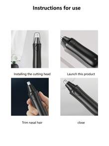 1入組男士電動鼻毛修剪器