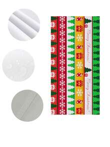 1pc Waterproof And Anti-stain 300d Oxford Fabric Tablecloth With Merry Christmas Pattern - Multicolor - View 5