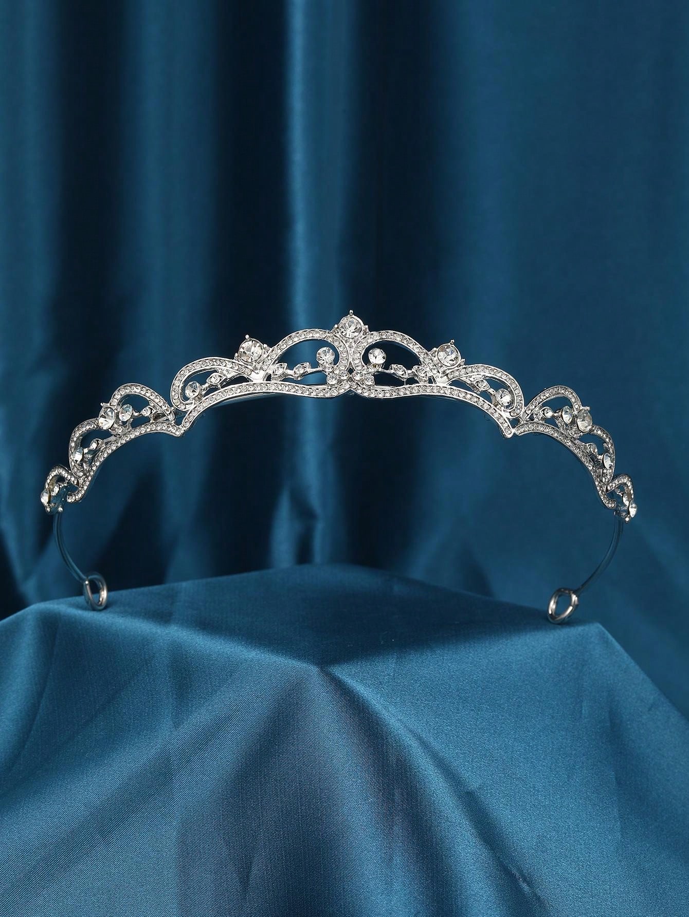 Bijoux Femme Diadème Princesse Strass Cristal - Couronne Femme Et Fille - Pour Fêtes, Mariage, Noël Et Cosplay