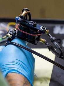 Professional Line And Shadow Coils Tattoo Machine - 彩色 - 查看 6