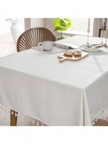 Màu be Tua Đồ trang trí Khăn trải bàn ( 1 Miếng ) - Màu be - Xem 3