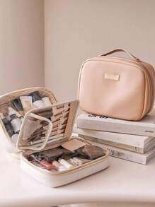 Large Capacity Waterproof Travel Portable Storage Bag Cosmetic Bag Makeup Bag Make Up Organizer Toiletry Bag Makeup Storage Wash Bag Waterproof Makeup Brushes Storage Makeup Bags
