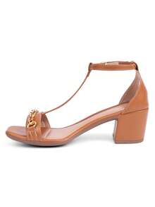 Women Heeled Sandals - Lạc đà - Xem 5