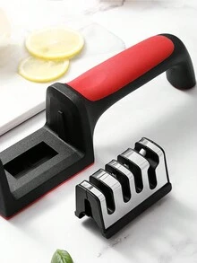 1pc Four-stage Kitchen Knife Sharpener For Home Use - Multicolor - View 5