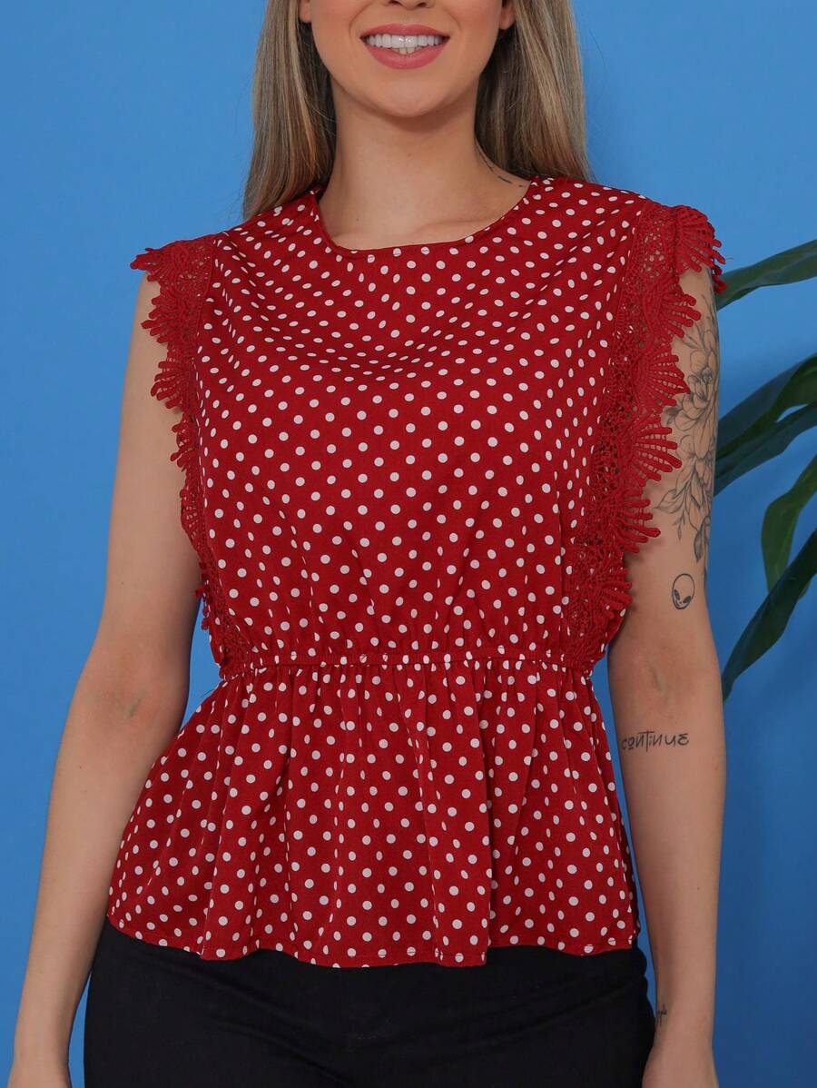 Women T-Shirts - 紅色 - 查看 1
