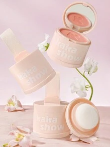 kakashow Matte Tender Pink Shade Cheek Blush With Applicator, Long Lasting