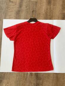 Women Tops - 紅色 - 查看 2
