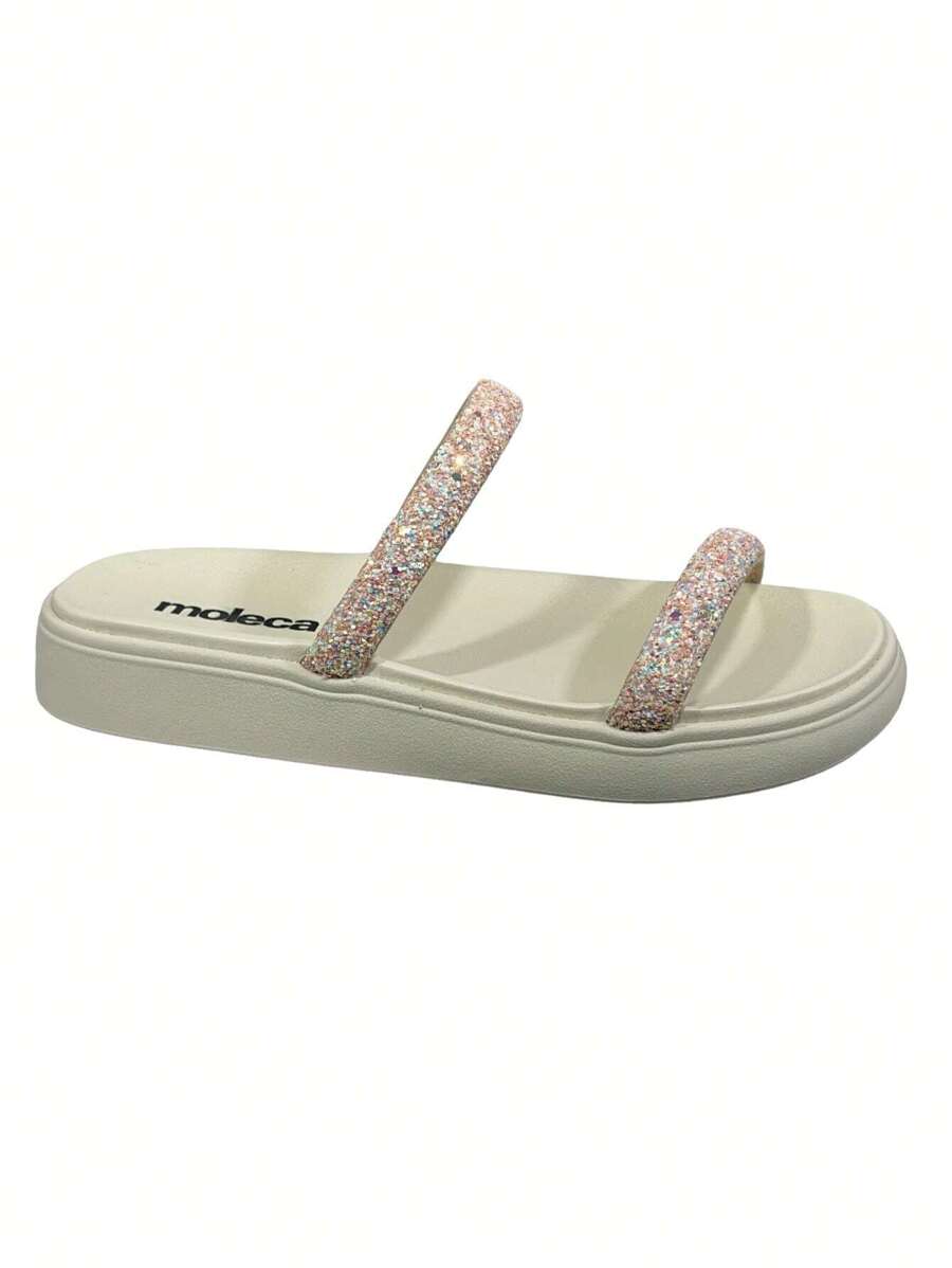 Women Flat Sandals - White - View 1