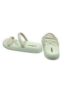 Women Flat Sandals - White - View 5