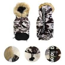 Petopet 冬季保暖狗狗服飾防風狗狗外套加厚狗狗外套寵物服裝