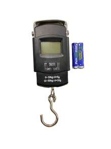 Báscula Electrónica Portátil 50 Kilos, Báscula Para Maletas - Negro - Ver 2