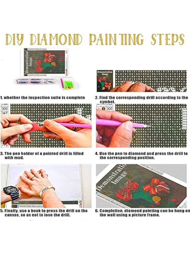 5D Diamond Painting Weiße Blume 20x30cm - Voll Set DIY Diamant Malerei Für Kinder Und Erwachsene