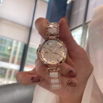 CILOA 1pc Women Luxury Brand Wristwatch, New 2025 Fashion Lady Watch