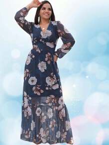 Women Dresses - Màu xanh lam - Xem 1