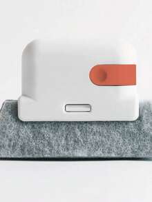 Window Cleaning Tool Set For Cleaning Gaps, Grooves And Dead Corners Of Windows Sill And Rails, Doors And Windows Frames - white+orange - View 1