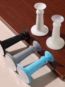 1入組矽膠門挡、矽膠無痕門挡,適用於浴室廚房,防撞門挡