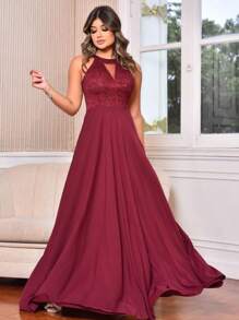 Bridesmaid Dresses - 紅木色 - 查看 1