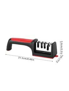 1pc Four-stage Kitchen Knife Sharpener For Home Use - Multicolor - View 2