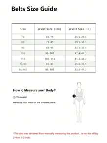 Women's Fashionable All-Match Waist Belt Summer, School
